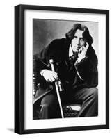 Oscar Wilde, 1882-null-Framed Photographic Print