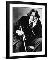 Oscar Wilde, 1882-null-Framed Photographic Print