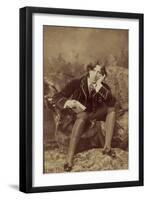 Oscar Wilde, 1882-Napoleon Sarony-Framed Giclee Print