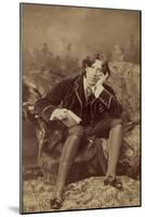 Oscar Wilde, 1882-Napoleon Sarony-Mounted Giclee Print