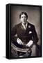 Oscar Wilde, 1889-W. And D. Downey-Framed Stretched Canvas