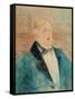 Oscar Wilde, 1895-Henri de Toulouse-Lautrec-Framed Stretched Canvas