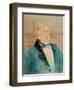 Oscar Wilde, 1895-Henri de Toulouse-Lautrec-Framed Giclee Print