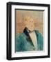 Oscar Wilde, 1895-Henri de Toulouse-Lautrec-Framed Giclee Print