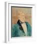 Oscar Wilde, 1895-Henri de Toulouse-Lautrec-Framed Giclee Print