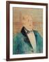 Oscar Wilde, 1895-Henri de Toulouse-Lautrec-Framed Giclee Print