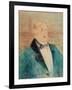 Oscar Wilde, 1895-Henri de Toulouse-Lautrec-Framed Giclee Print