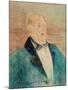 Oscar Wilde, 1895-Henri de Toulouse-Lautrec-Mounted Giclee Print