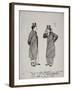 Oscar Wilde and Whistler, 1894-Phil May-Framed Giclee Print