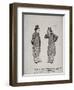 Oscar Wilde and Whistler, 1894-Phil May-Framed Giclee Print