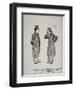 Oscar Wilde and Whistler, 1894-Phil May-Framed Giclee Print