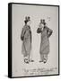 Oscar Wilde and Whistler, 1894-Phil May-Framed Stretched Canvas