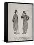 Oscar Wilde and Whistler, 1894-Phil May-Framed Stretched Canvas