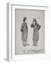 Oscar Wilde and Whistler, 1894-Phil May-Framed Giclee Print