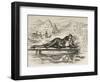 Oscar Wilde As Narcissus (With an Inscription)-James Kelly-Framed Giclee Print