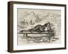 Oscar Wilde As Narcissus (With an Inscription)-James Kelly-Framed Premium Giclee Print