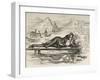 Oscar Wilde As Narcissus (With an Inscription)-James Kelly-Framed Premium Giclee Print