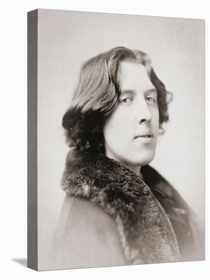 Oscar Wilde, Early 1880S (B/W Photo)-Napoleon Sarony-Stretched Canvas