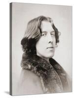 Oscar Wilde, Early 1880S (B/W Photo)-Napoleon Sarony-Stretched Canvas