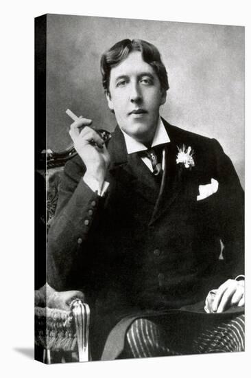 Oscar Wilde, Irish Author-Science Source-Stretched Canvas