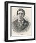 Oscar Wilde, Irish Playwright Author and Celebrity-null-Framed Photographic Print