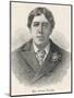 Oscar Wilde, Irish Playwright Author and Celebrity-null-Mounted Photographic Print