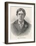 Oscar Wilde, Irish Playwright Author and Celebrity-null-Framed Photographic Print