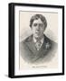 Oscar Wilde, Irish Playwright Author and Celebrity-null-Framed Photographic Print