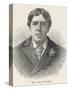 Oscar Wilde, Irish Playwright Author and Celebrity-null-Stretched Canvas