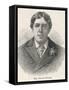 Oscar Wilde, Irish Playwright Author and Celebrity-null-Framed Stretched Canvas