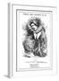 Oscar Wilde, Irish Playwright Cartoon Portrayal-null-Framed Art Print