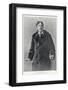 Oscar Wilde, Irish Writer and Playwright-null-Framed Photographic Print