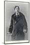 Oscar Wilde, Irish Writer and Playwright-null-Mounted Photographic Print