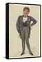 Oscar Wilde Playwright and Dandy-Carlo Pellegrini-Framed Stretched Canvas