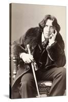 Oscar Wilde-Napoleon Sarony-Stretched Canvas