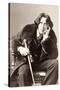 Oscar Wilde-Napoleon Sarony-Stretched Canvas
