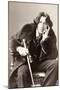 Oscar Wilde-Napoleon Sarony-Mounted Photographic Print