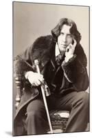 Oscar Wilde-Napoleon Sarony-Mounted Photographic Print