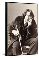 Oscar Wilde-Napoleon Sarony-Framed Stretched Canvas