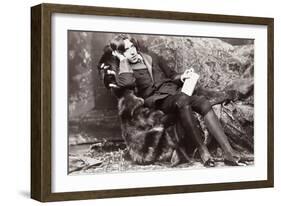 Oscar Wilde-Napoleon Sarony-Framed Photographic Print