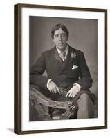 Oscar Wilde-Downey-Framed Photographic Print