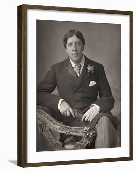 Oscar Wilde-Downey-Framed Photographic Print