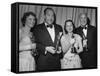 Oscar Winners Mercedes McCambridge and Dean Jagger During 22nd Annual Academy Awards-Ed Clark-Framed Stretched Canvas