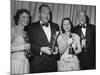 Oscar Winners Mercedes McCambridge and Dean Jagger During 22nd Annual Academy Awards-Ed Clark-Mounted Premium Photographic Print