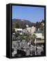 Oscars Billboard, Hollywood Sign, Hollywood, Los Angeles, California-null-Framed Stretched Canvas