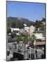 Oscars Billboard, Hollywood Sign, Hollywood, Los Angeles, California-null-Mounted Photographic Print