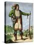 Osceola, Chief of the Seminoles, Early 1800s-null-Stretched Canvas