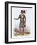 Osceola or Rising Sun, a Seminole Leader, Illustration from the Indian Tribes of North America-George Catlin-Framed Giclee Print