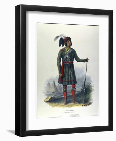 Osceola (Seminole)-Charles Bird King-Framed Giclee Print