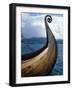 Oseberg Replica Viking Ship, Norway-David Lomax-Framed Photographic Print